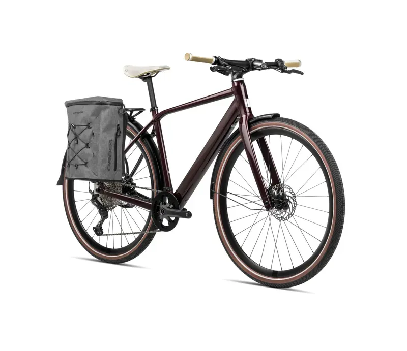 Orbea Vibe H30 In Metallic Burgundy Red-1