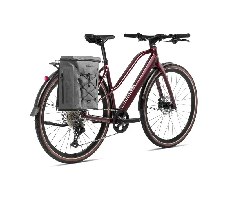 Orbea Vibe Mid H10 In Metallic Burgundy Red-2