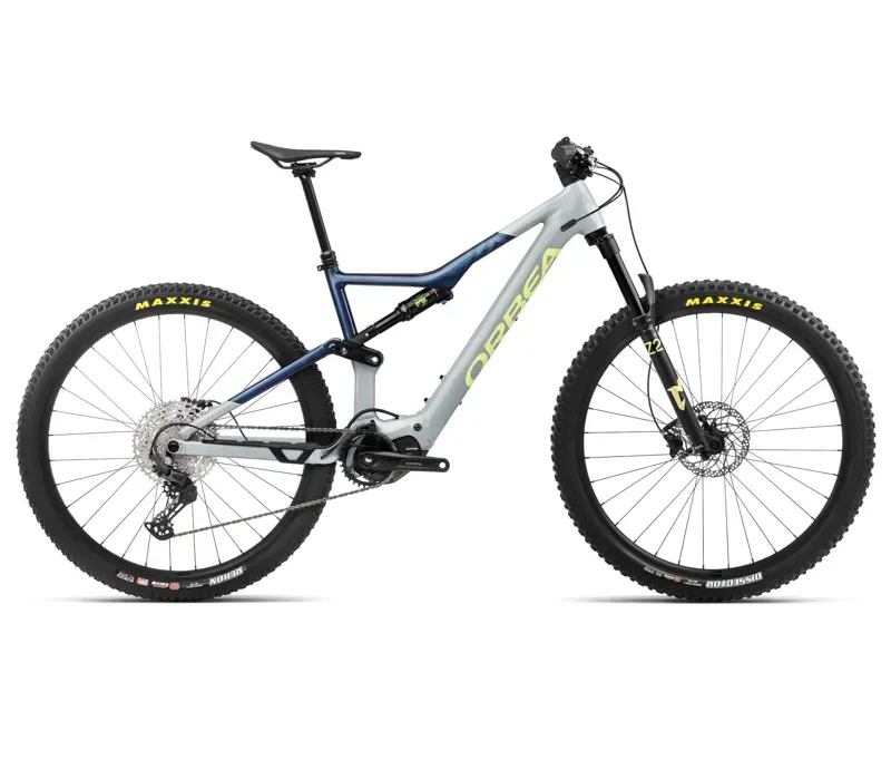 Orbea Rise H30 Mountain Bike in Iceberg Grey/Moon Blue