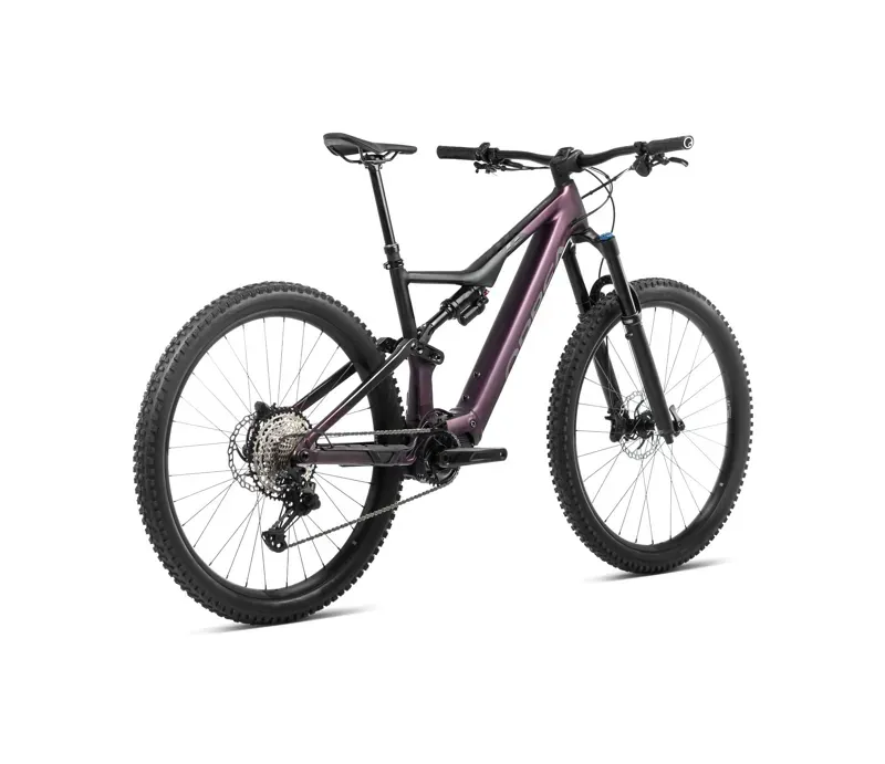 Orbea Rise H20 Mountain Bike in Metallic Mulberry/Black-2