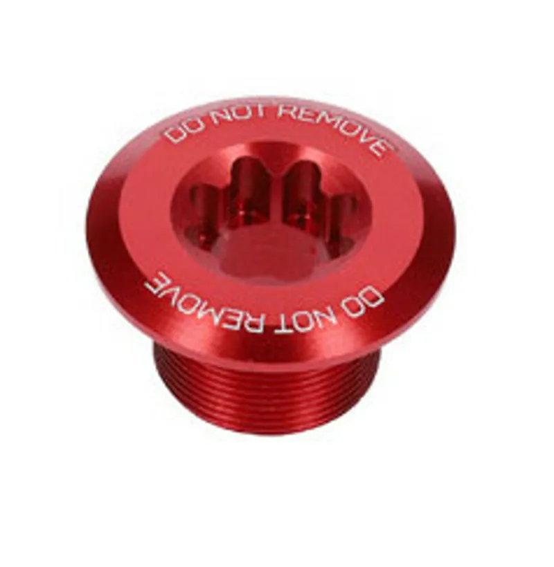 Hope EVO Crankset Non-Drive End Cap in Red