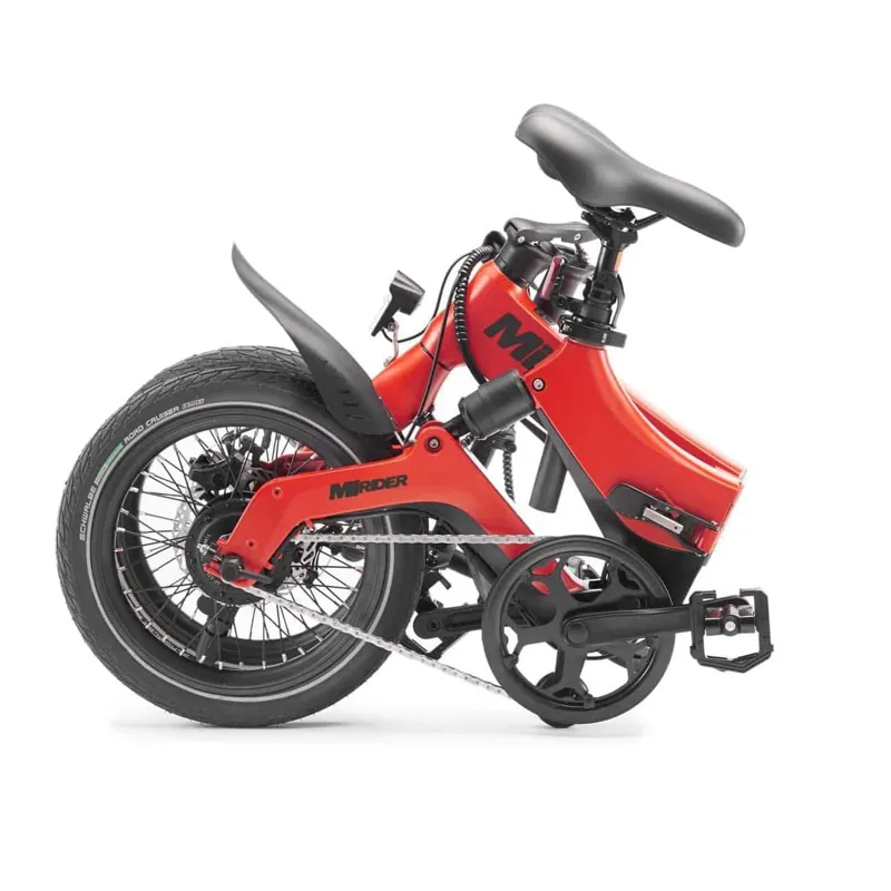 MiRiDER One GB3 16in folding ebike finished in Eclipse Red-1