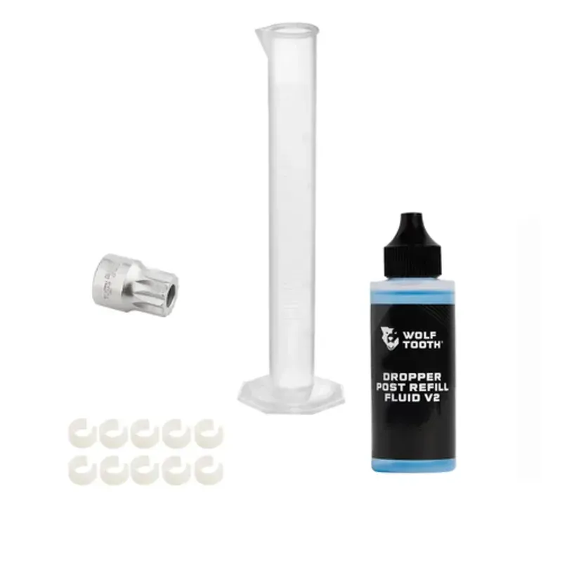 Wolf Tooth Resolve Dropper Post Service Kit - Spool Valve Conversion Kit rev1 Resolve 200mm-11