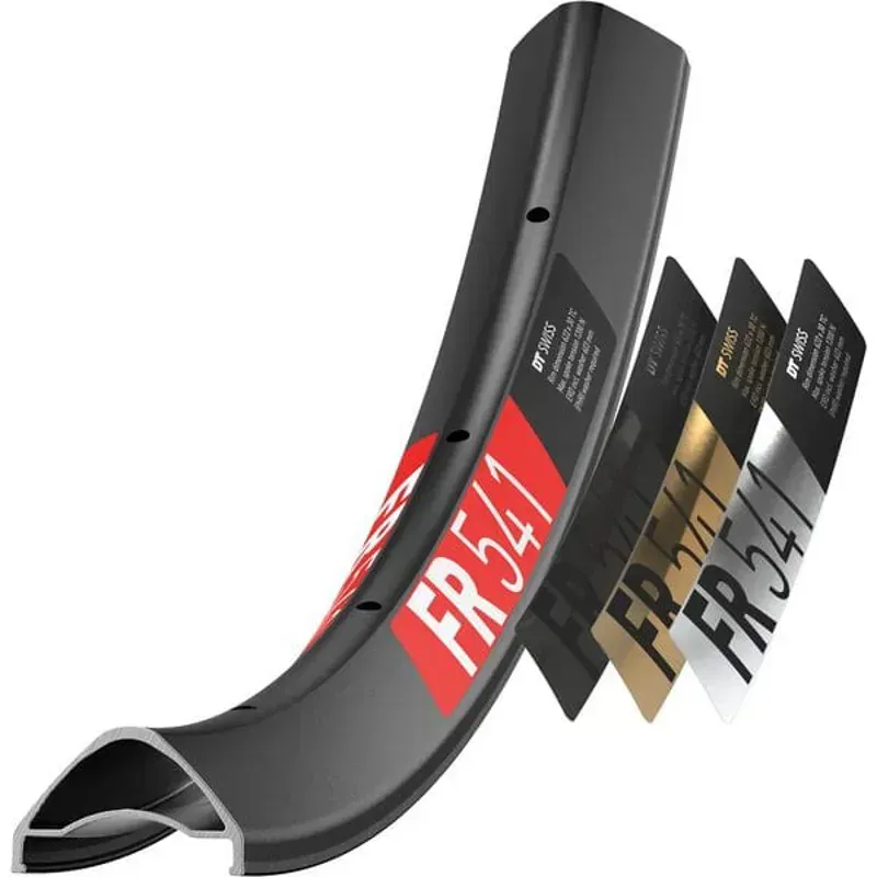 DT Swiss FR541 SBWT Presta Drilled Disc Rim in Black-3