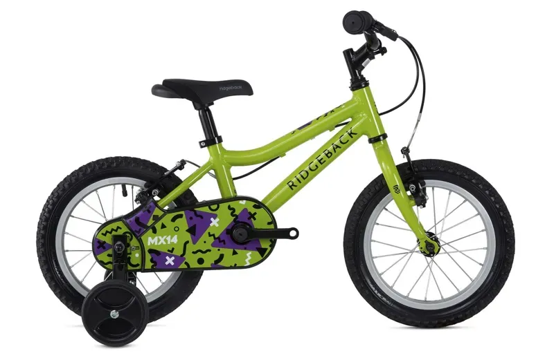 Ridgeback MX14 Kid's Bike in Kracking Kiwi