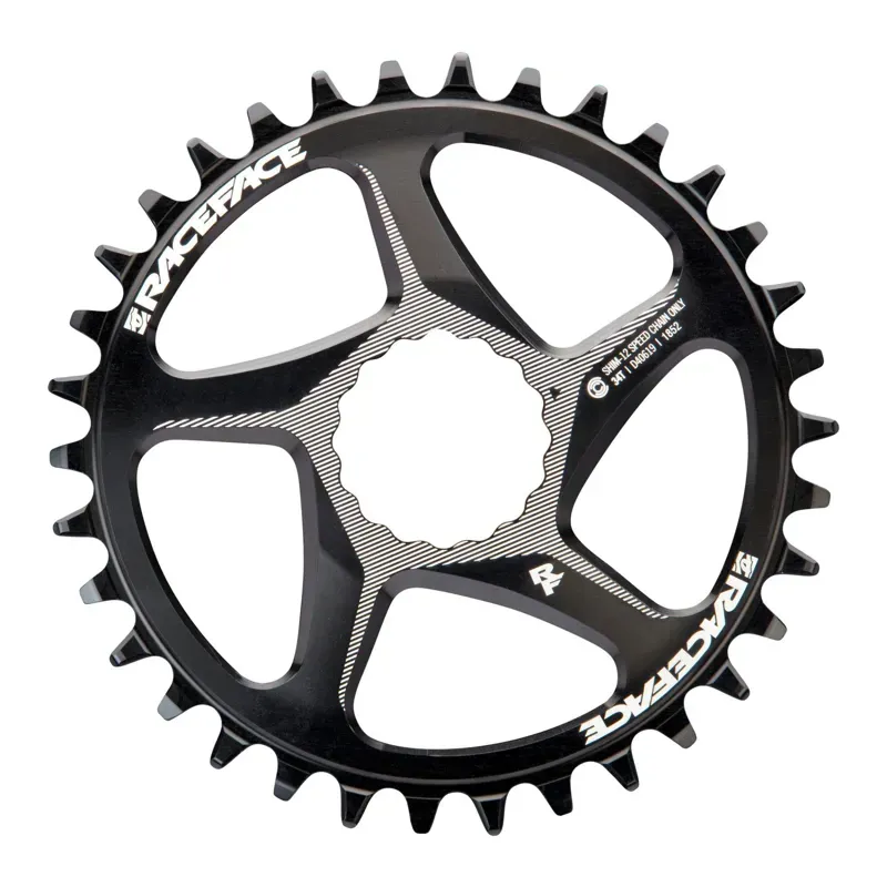 Race Face Direct Mount Shimano 12 Speed Chainring in Black