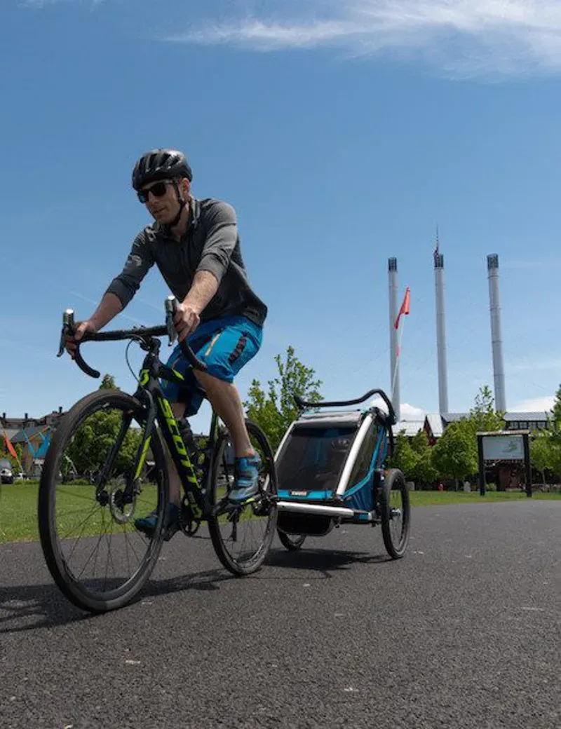 Thru Axle For Kid Trailers-2