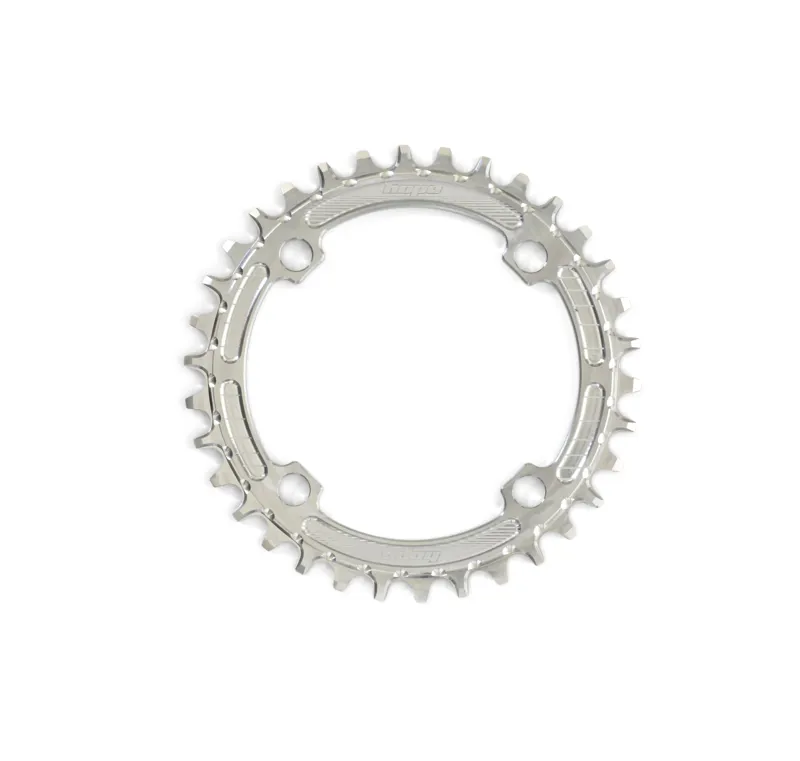 Hope Narrow Wide Retainer Chain Ring in Silver