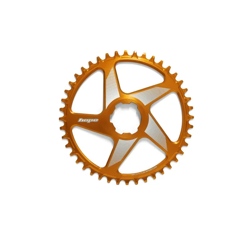Hope Spiderless RX Chainring in Orange