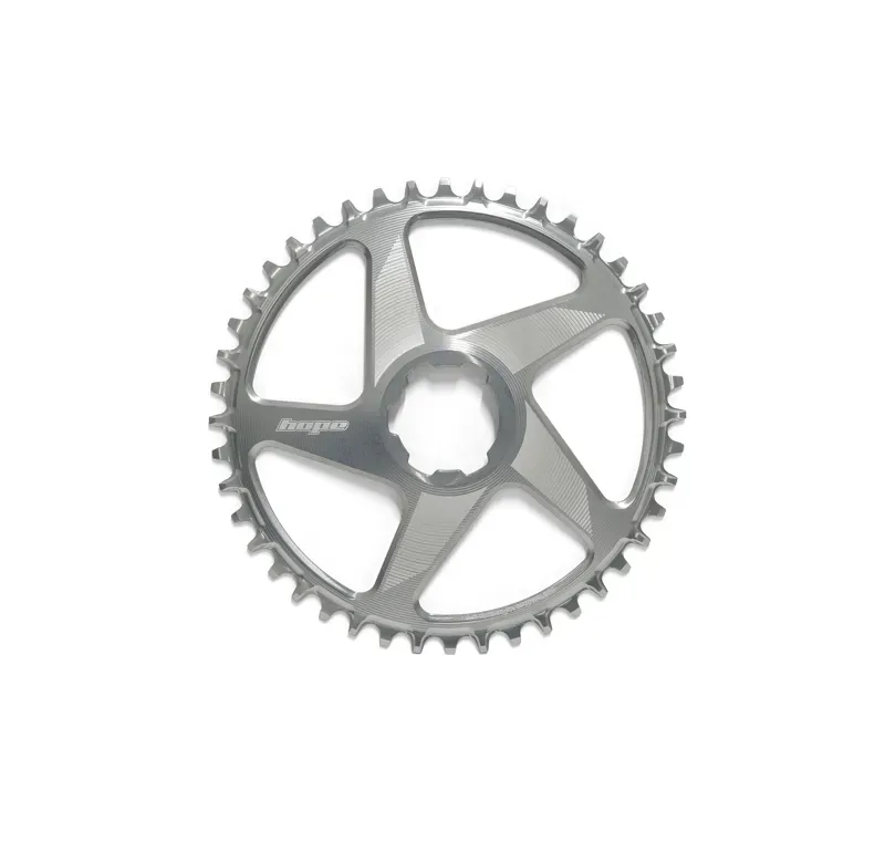Hope Spiderless RX Chainring in Silver
