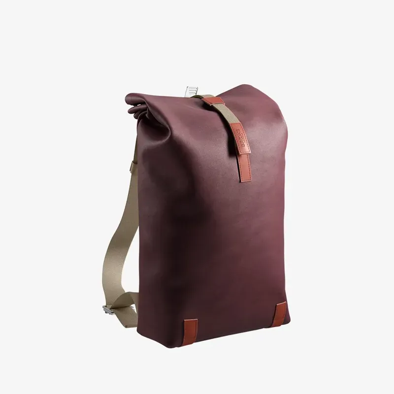 Brooks Pickwick Leather Backpack in Rust/Brick
