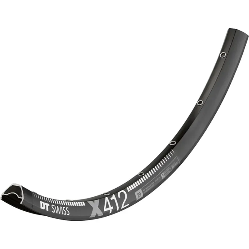 DT Swiss X 412 Sleeve-Joined MTB Rim in Black