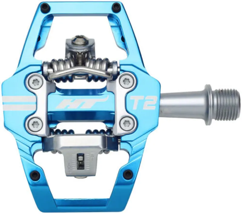 HT Components T2 9/16-inch BMX Pedals in Blue