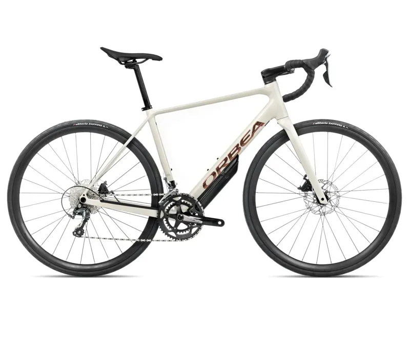 Orbea Avant H40 Road Bike In Ivory White/Titan Bronze Gloss