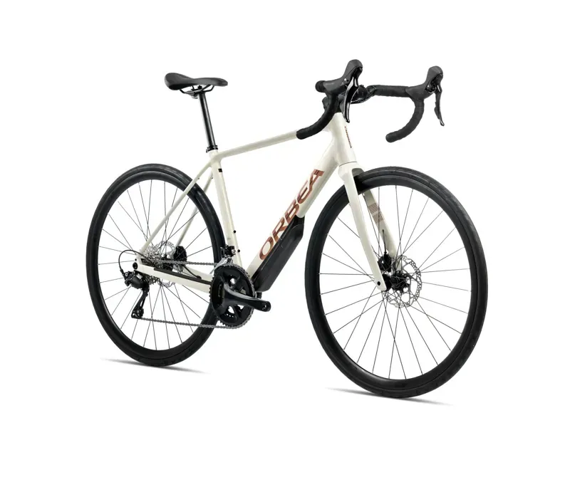 Orbea Avant H40 Road Bike In Ivory White/Titan Bronze Gloss-1