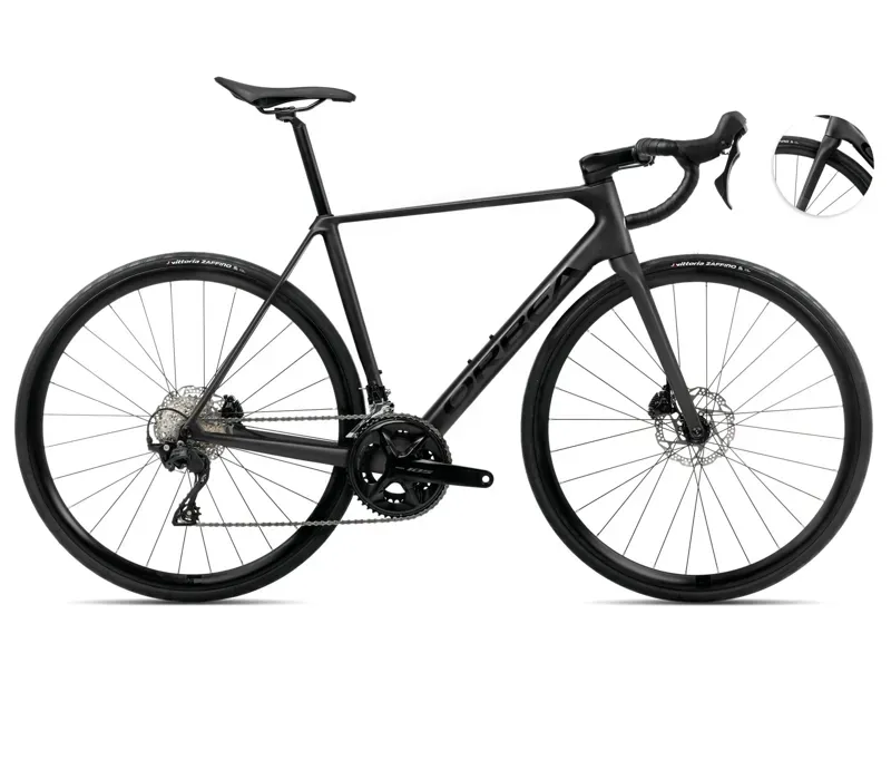 Orbea Orca M30 Road Bike In Vulcano Black Matt/Black Gloss
