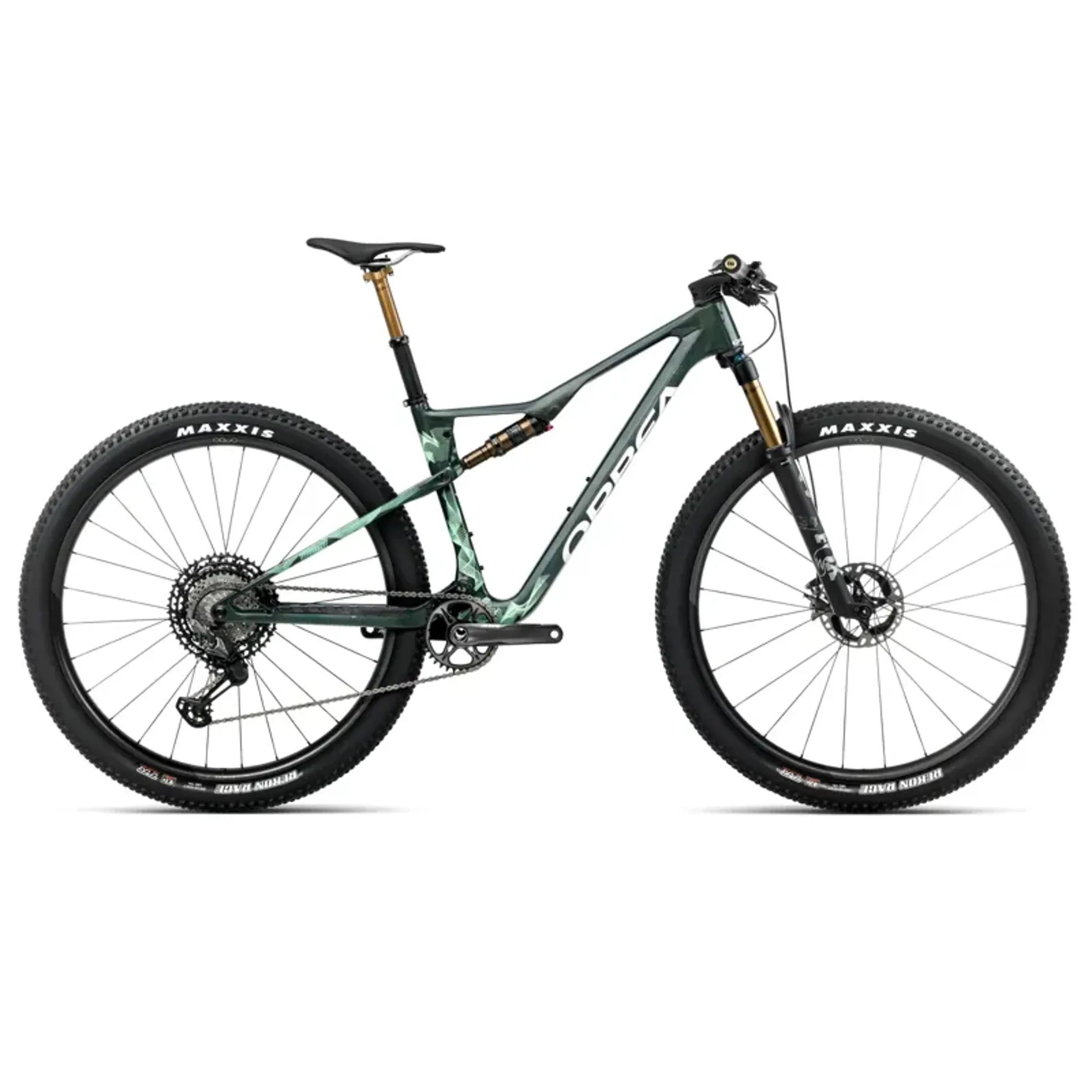 Orbea Oiz M-Team Factory Mountain Bike In Oft Forest Green/Green