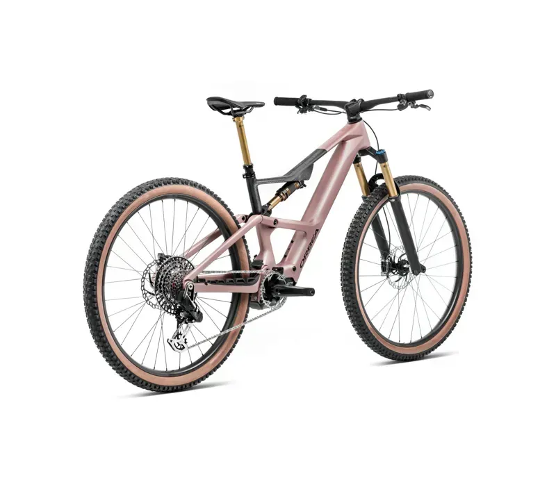 Orbea Rise Sl M-Ltd 420Wh E-Mountain Bike In Desert Rose/Carbon Raw Matt-2