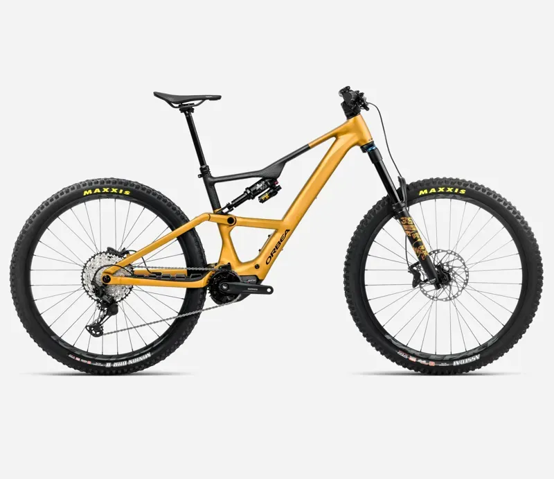 Orbea Rise Lt H10 E-Mountain Bike In Bumblebee Yellow-Black Matt