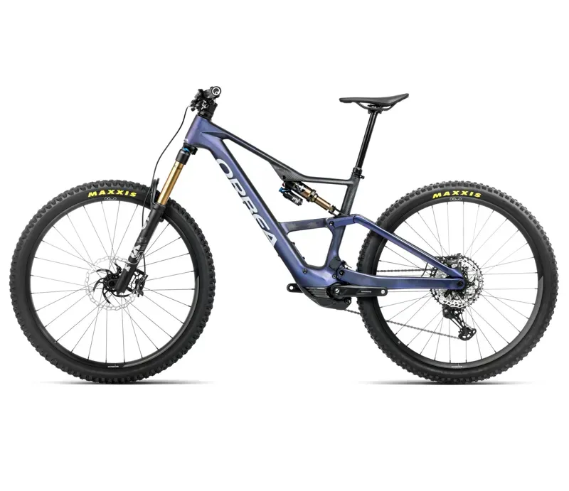 Orbea Rise Lt m10 630w Tanzanite Carbon View - Carbon Raw Matt-3
