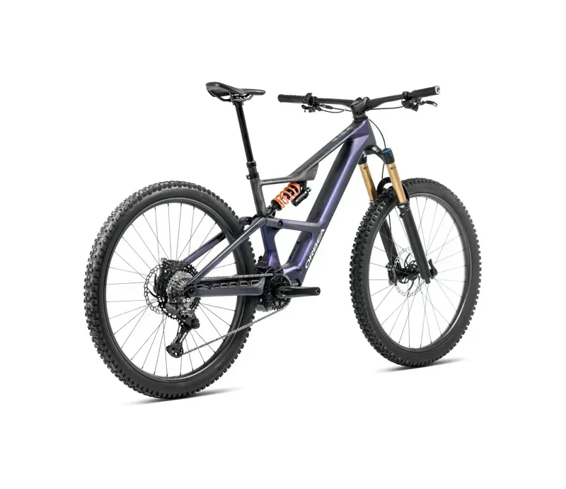 Orbea Rise Sl M-Ltd 420Wh E-Mountain Bike In Tanzanite Carbon View/Carbon Raw Matt-2