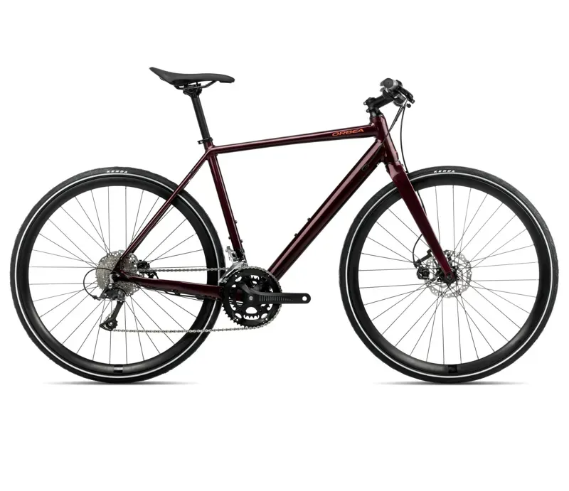 Orbea Vector 30 Road Bike In Metallic Burgundy Red Gloss