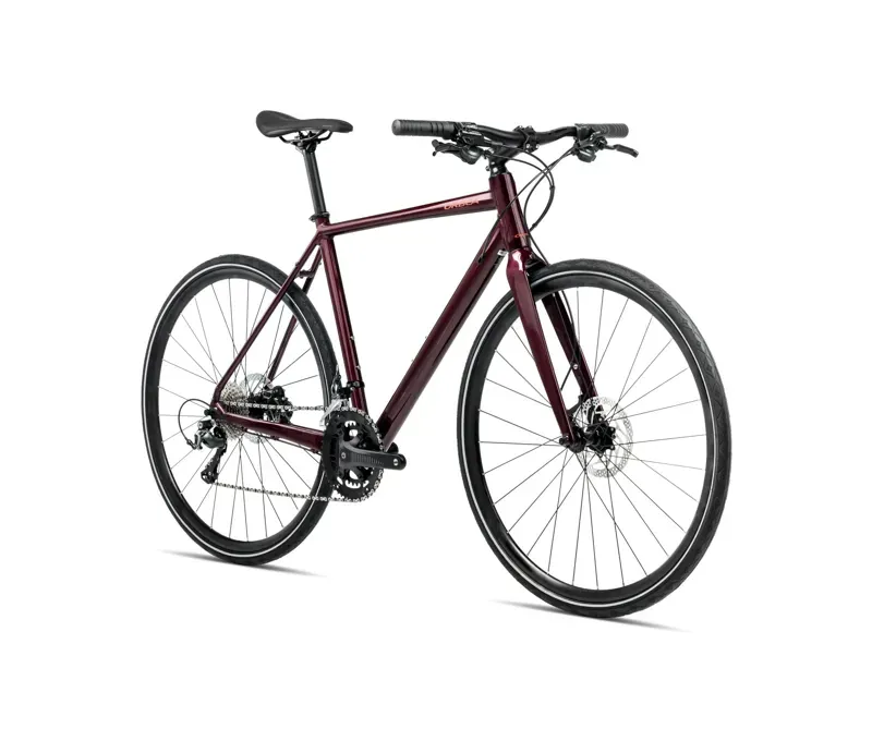 Orbea Vector 20 Road Bike In Metallic Burgundy Red Gloss-1