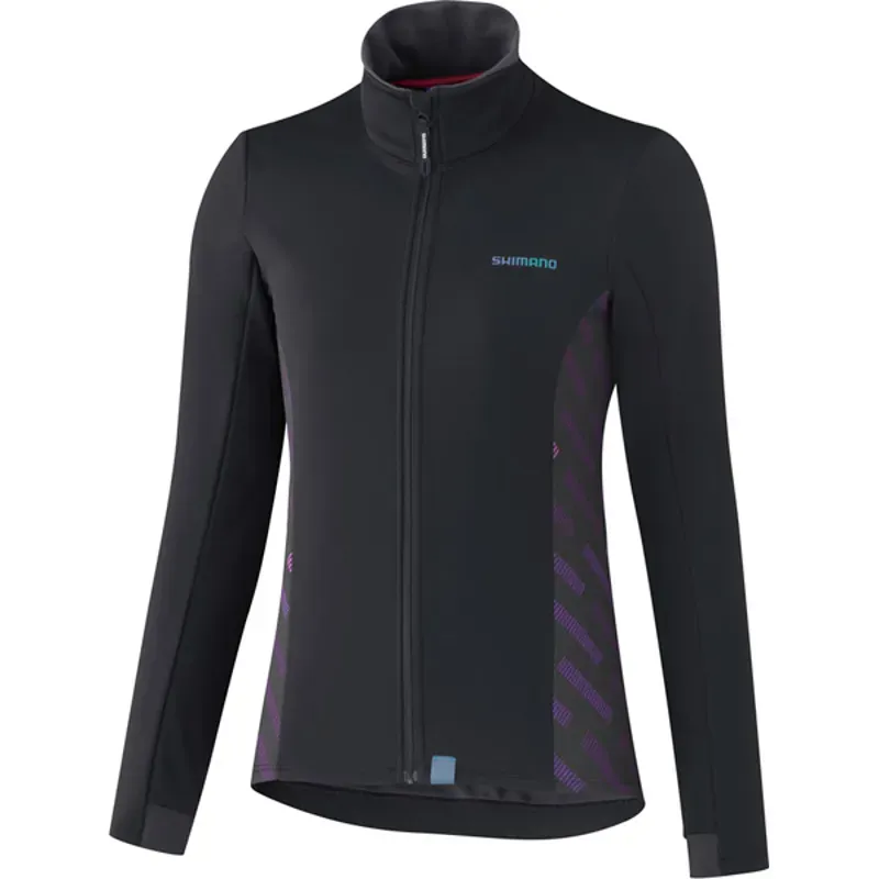 Shimano Clothing Womens Jackets Kaede Wind in Black