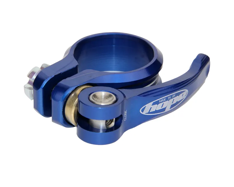 Seat Clamp - QR - - Blue 36.4