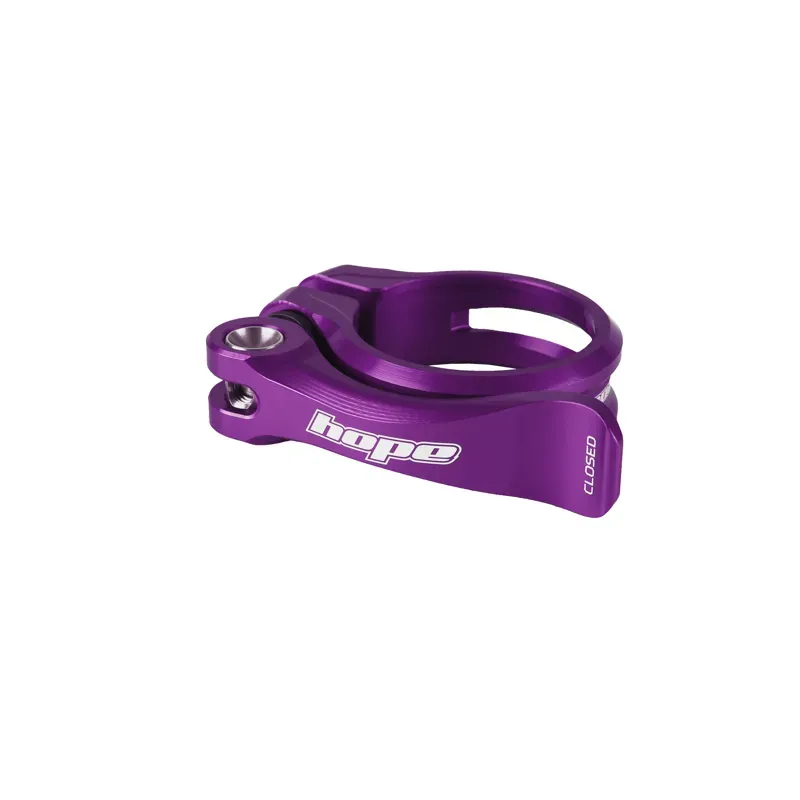 Hope Quick Release Seat Clamp in Purple