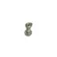 Hope Seatpost Clamp Bolt and Tear Drop Nut in Silver