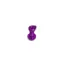 Hope Seatpost Clamp Bolt and Tear Drop Nut in Purple