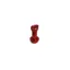 Hope Seatpost Clamp Bolt and Tear Drop Nut in Red