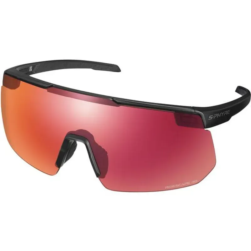 Shimano S-PHYRE RideScape Road Lens Glasses in Black