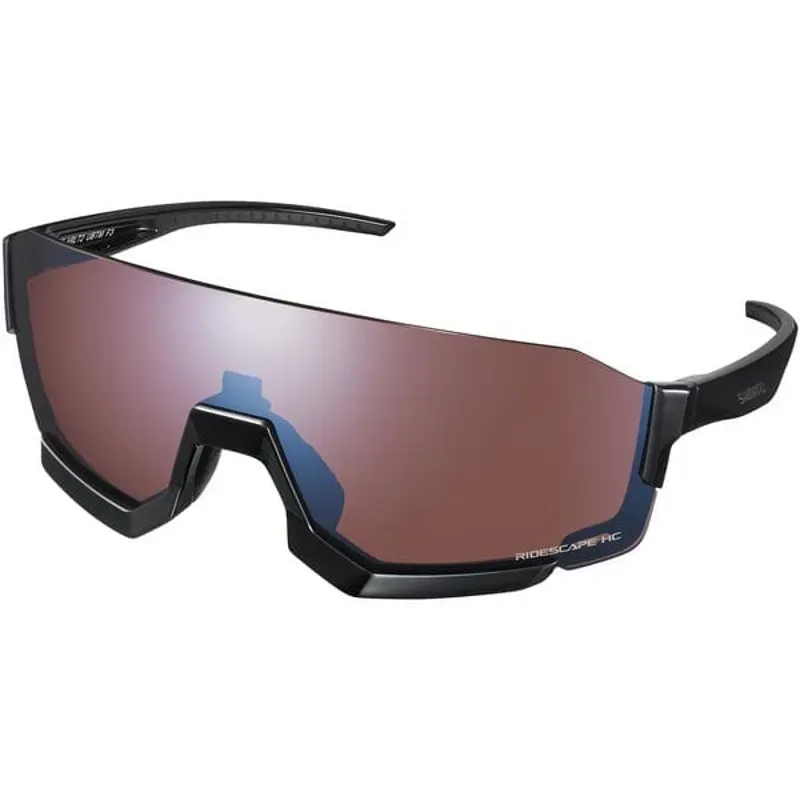 Shimano Aerolite RideScape Road Lens Glasses in Black