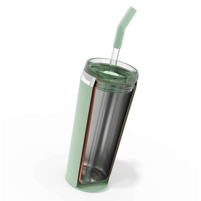 Sigg Helia 0.45l Insulated Mug in Milky Green-4