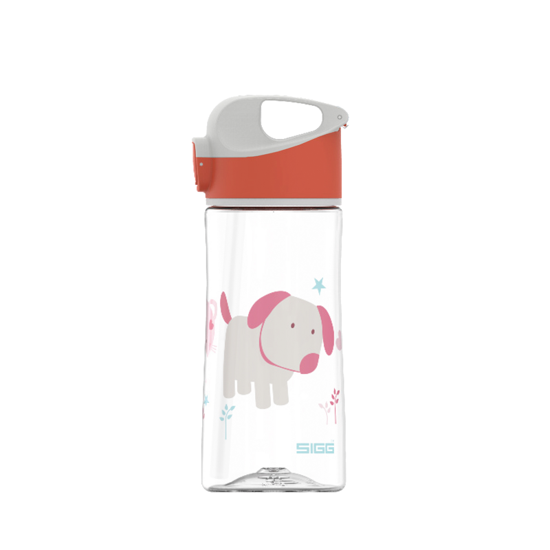 Sigg Kids Miracle 450ml Water Bottle in Puppy Friend