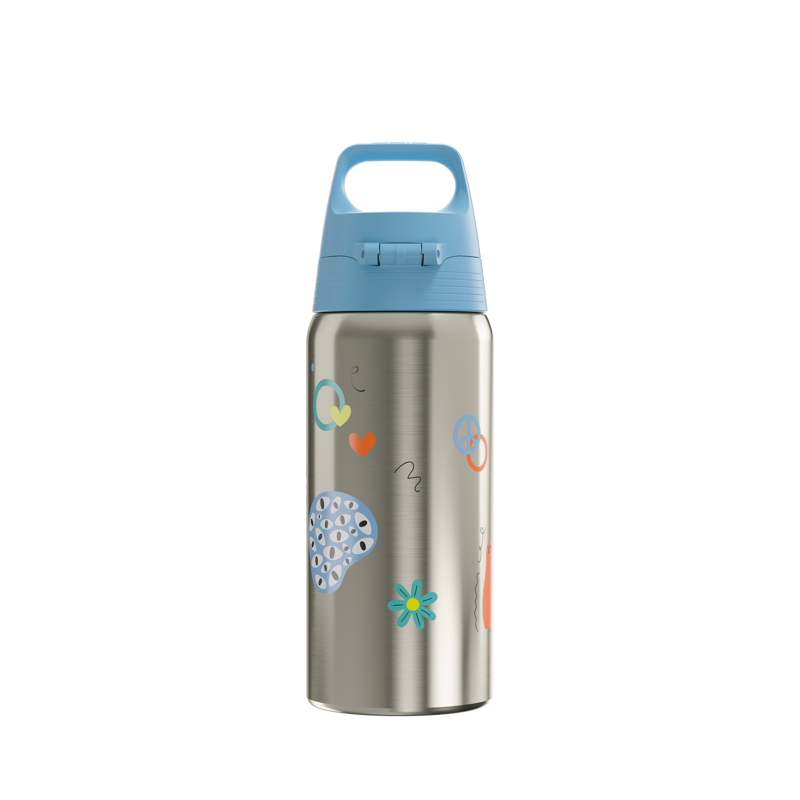 Sigg Kids Shield Therm One 500ml Bottle in Whale Friend-1