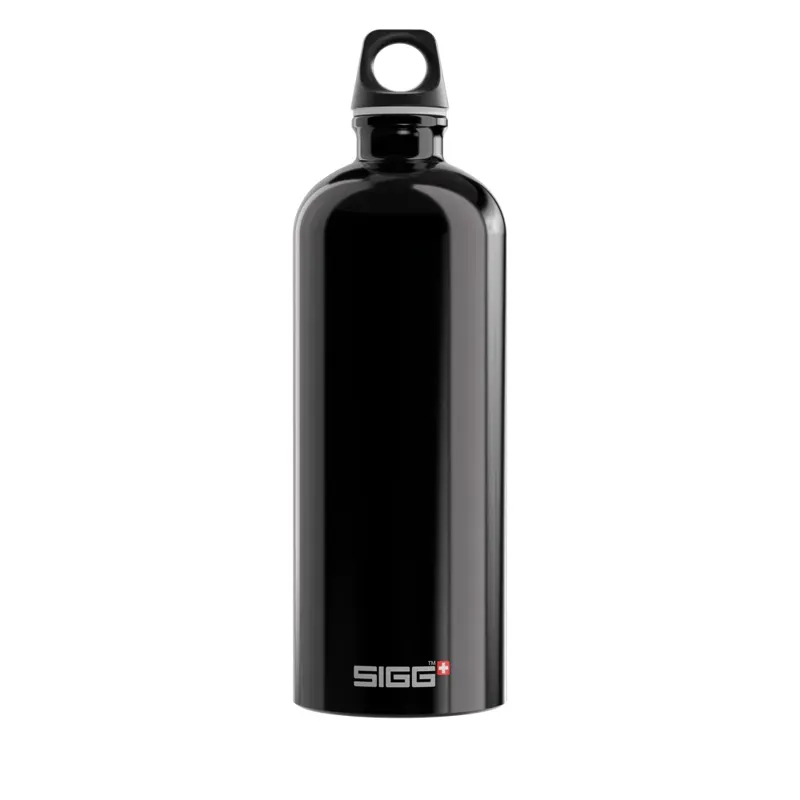 Sigg Traveller Water Bottle in Black-1
