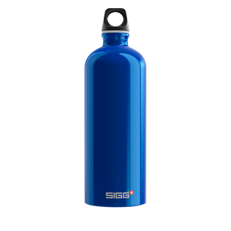 Sigg Traveller Water Bottle in Dark Blue-1