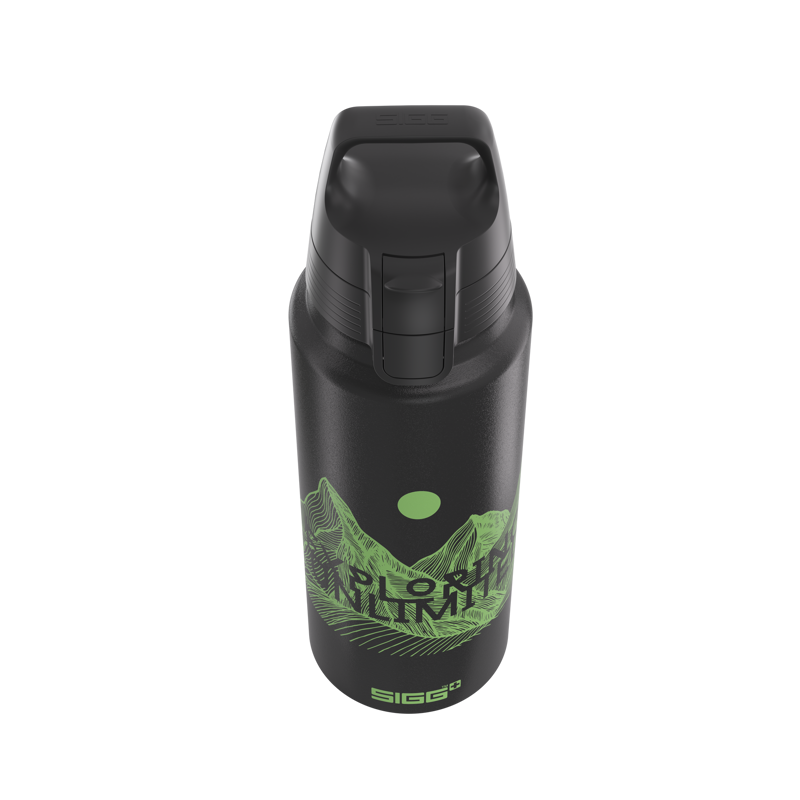 Sigg WMB Pathfinder 1l Water Bottle in Black-2