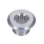 Hope EVO Crankset Non-Drive End Cap in Silver