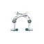 Dia-Compe Hombre U-brake in Silver