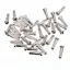 Halo XL Brass Nipples in Silver