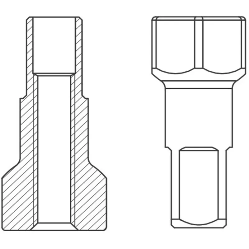 DT Swiss Nipple 2x13mm PLFH Alloy BK X 100 Black -1