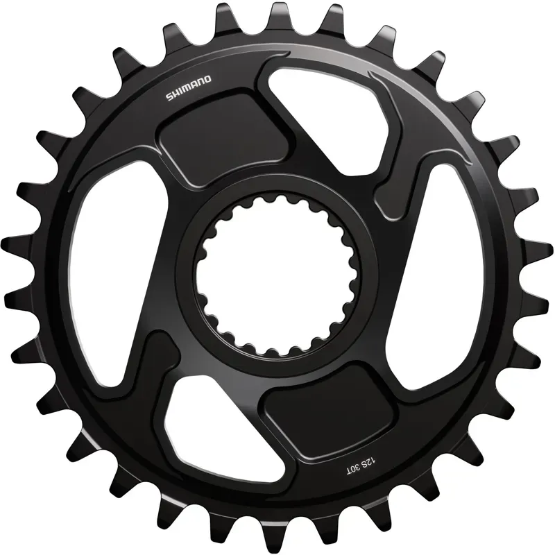 Shimano Chainring CRM86 XT M8200 Single 30T Silver/ Black 30 teeth