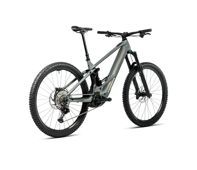 Orbea Wild M H20 Mullet E-MTB in Spaceship Green/Black Matt-2