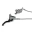 Hope Tech 3 E4 Braided Hose Calipers in Silver