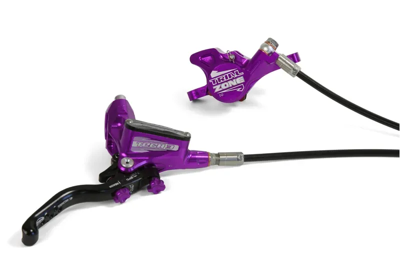 Hope Tech 3 Trial Zone Disc Brake w/o Rotor in Purple