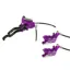 Hope Tech 3 V4 Duo R/H No Rotor Calipers in Purple